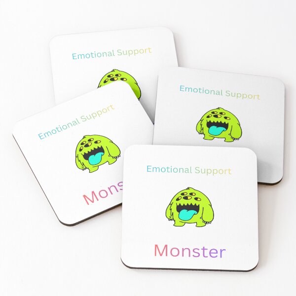 Item preview, Monstruo de apoyo emocional designed and sold by SpookyNSweet.