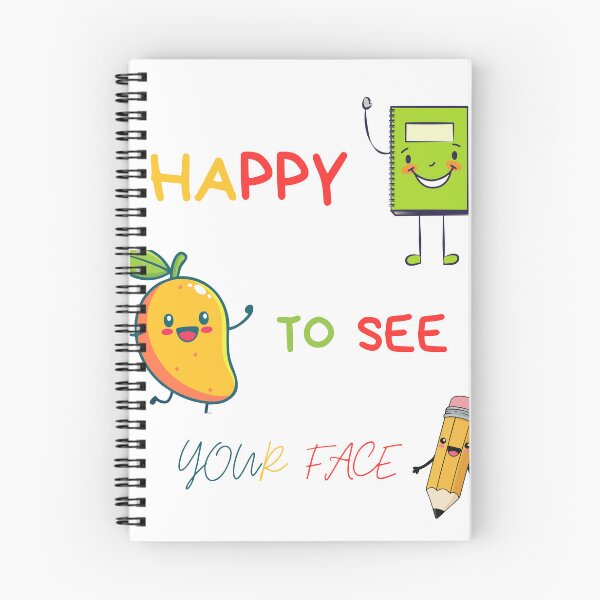 Item preview, Happy To See Your Face Cute School Pun designed and sold by KAWAII STUDIO NB.