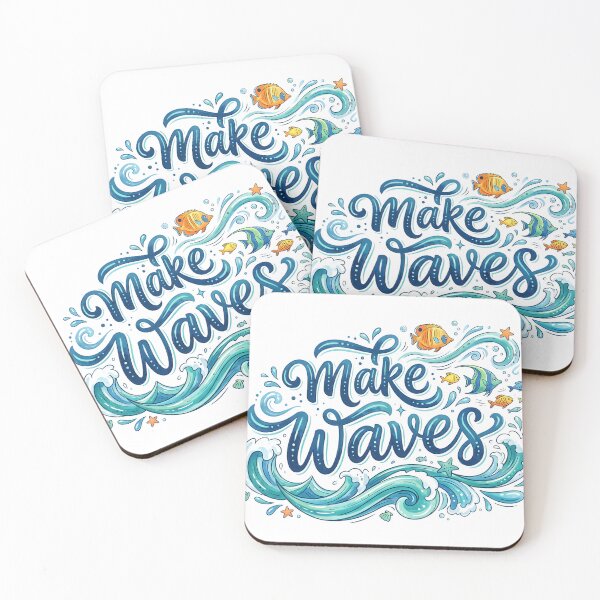 Item preview, Make Waves – Water Fitness Graphic designed and sold by Halbeskilo.
