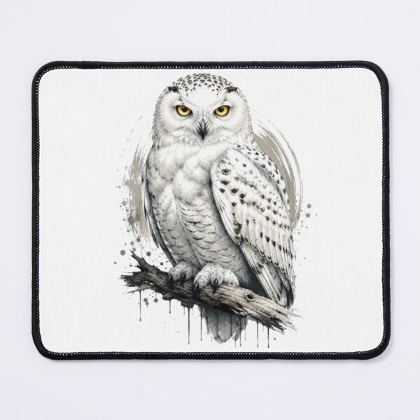 Item preview, Majestic Snowy Owl Watercolor designed and sold by Snurly.