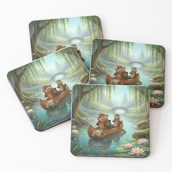 Item preview, Happy Beaver Adventures – Discovering Lily Cove designed and sold by Clothes With Smiling Animals Walt Gral.