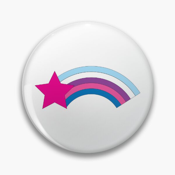 Item preview, Cute Pink Star Rainbow Graphic – Bright Kawaii Rainbow designed and sold by ValeriesGallery.