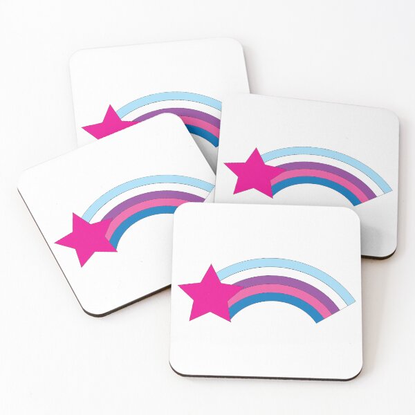 Item preview, Cute Pink Star Rainbow Graphic – Bright Kawaii Rainbow designed and sold by ValeriesGallery.