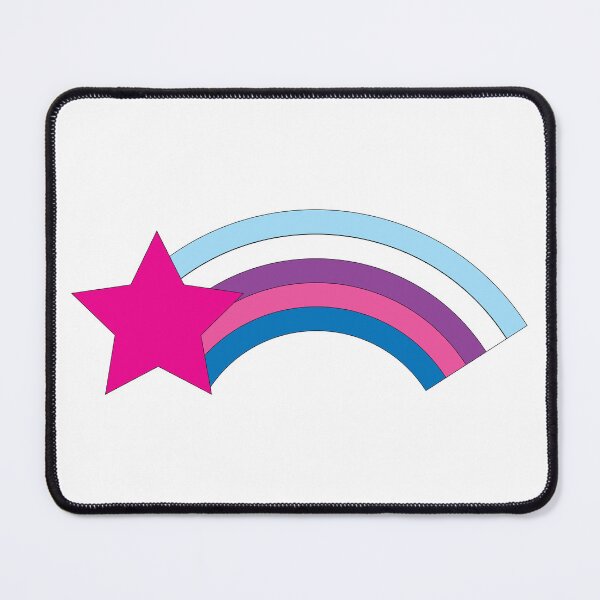 Item preview, Cute Pink Star Rainbow Graphic – Bright Kawaii Rainbow designed and sold by ValeriesGallery.
