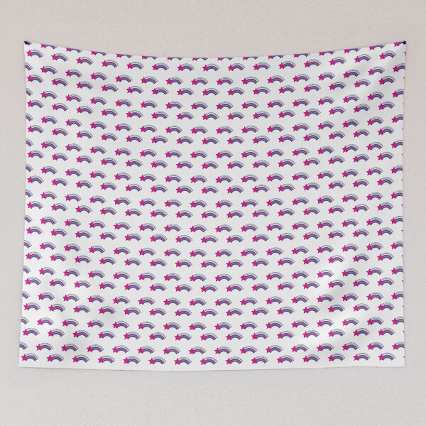 Item preview, Cute Pink Star Rainbow Graphic – Bright Kawaii Rainbow designed and sold by ValeriesGallery.