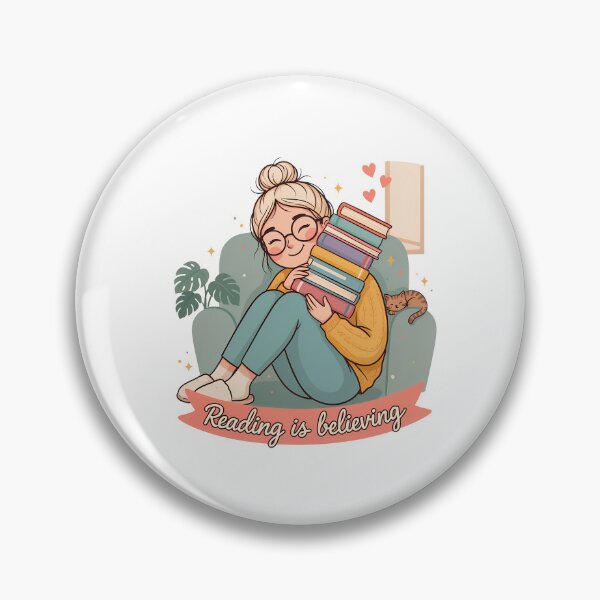 Item preview, Reading is Believing Book Lover designed and sold by NiftyWrx.