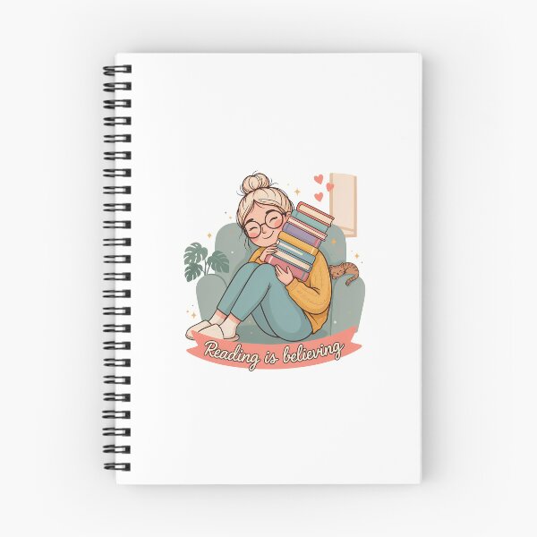 Item preview, Reading is Believing Book Lover designed and sold by NiftyWrx.