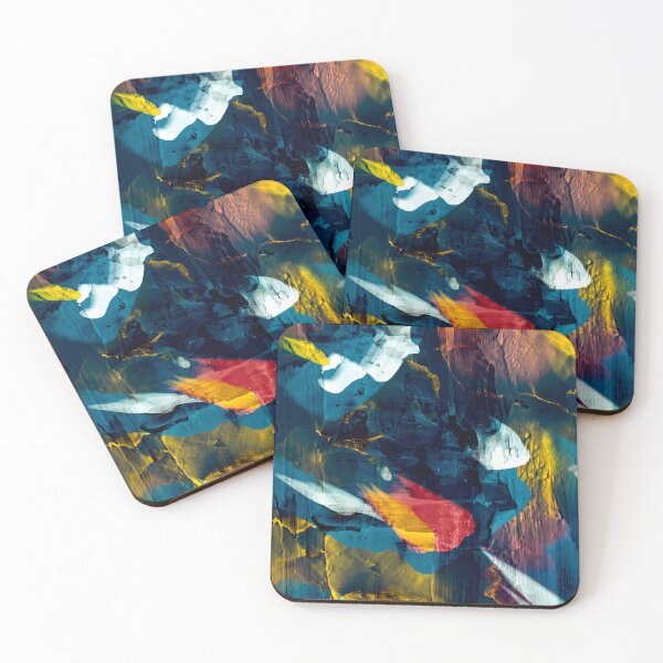 Item preview, Modern Abstract Expressionism Colorful Texture Art designed and sold by Manga moshi .