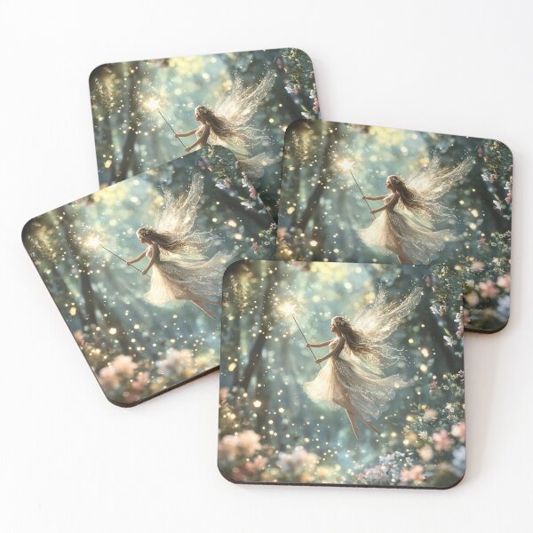 Item preview, Starlight Fairy With Magic Wand designed and sold by Storybook Botanica.