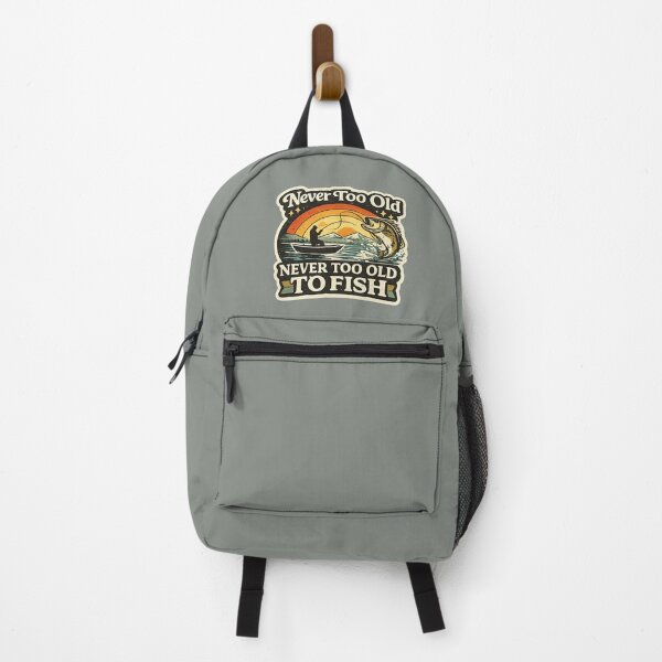Item preview, Never Too Old To Fish designed and sold by JN-Designn.
