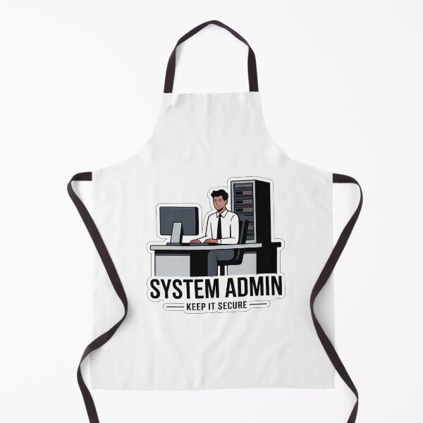 Item preview, System Admin Minimalist Design designed and sold by NiftyWrx.