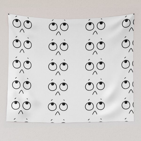 Item preview, Cute Sad Pleading Eyes Face Doodle Anime Expression Graphic designed and sold by somimalikkk.