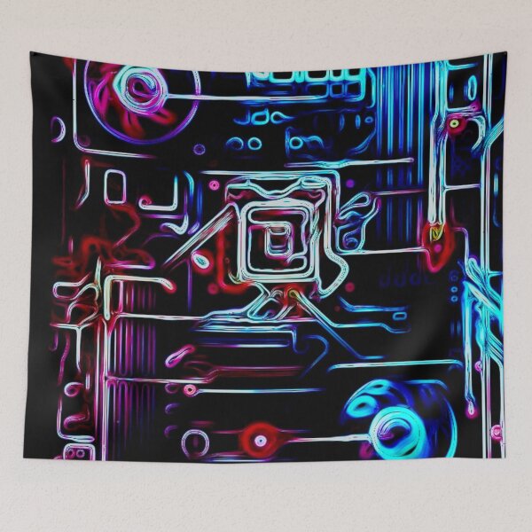 Item preview, Robert Tyler Class | Neon Abstract 2.26.7.27.3.4 | Collection 2 | RTC Studios designed and sold by RTC Studios.