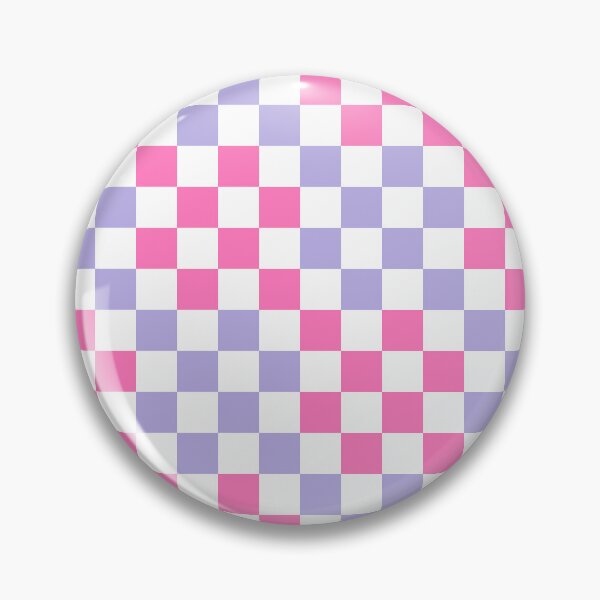 Item preview, Pink and Purple Halloween Checkerboard Print designed and sold by WonderAndWhim.