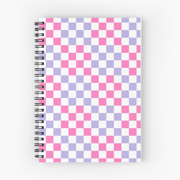 Item preview, Pink and Purple Halloween Checkerboard Print designed and sold by WonderAndWhim.