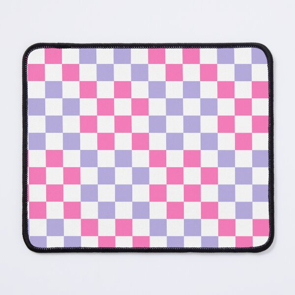 Item preview, Pink and Purple Halloween Checkerboard Print designed and sold by WonderAndWhim.