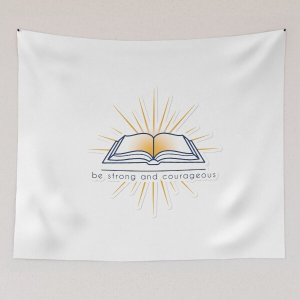Item preview, Bible Verse: Be Strong and Courageous designed and sold by NiftyWrx.
