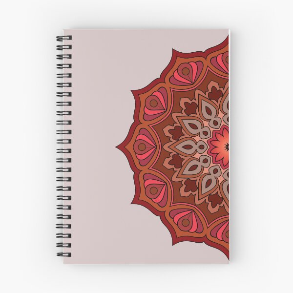 Item preview, Elegant Red Mandala Seamless Pattern designed and sold by NUSUSDREAM.