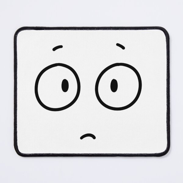 Item preview, Cute Worried Wide Eyes Shocked Cartoon Face Doodle Graphic designed and sold by somimalikkk.