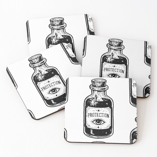 Item preview, Protection Potion Bottle | Mystical Witch Illustration  designed and sold by Marianarcezar.