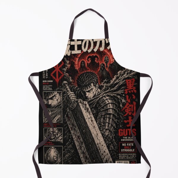 Item preview, Retro Manga Black Swordsman 90s Vintage Poster designed and sold by zumerdiego.