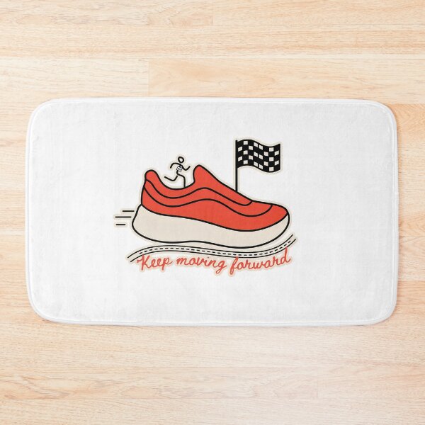 Item preview, Keep Moving Forward Running Motivation designed and sold by NiftyWrx.