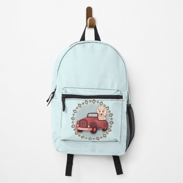 Item preview, Peach Poddle Dog Driving Car designed and sold by artmuvz.