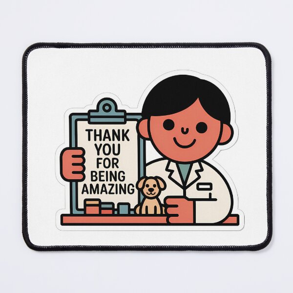 Item preview, Thank You for Being Amazing Vet Receptionist designed and sold by NiftyWrx.