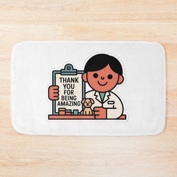 Item preview, Thank You for Being Amazing Vet Receptionist designed and sold by NiftyWrx.