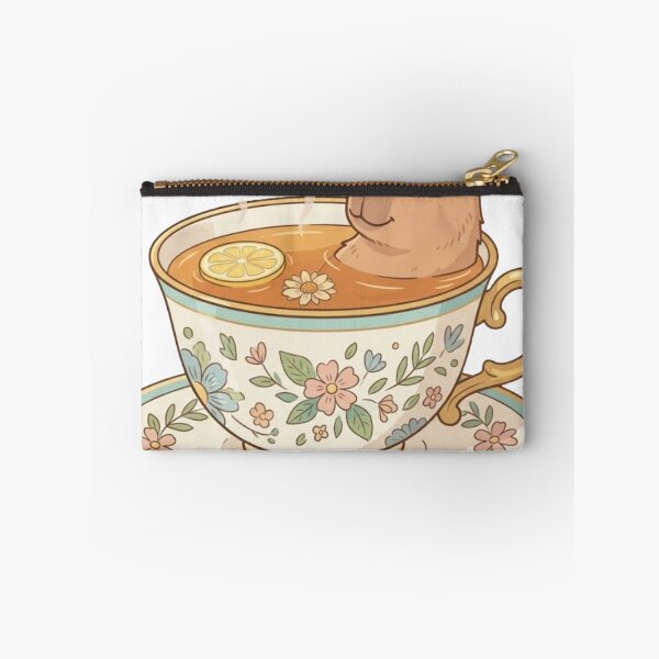 Item preview, Relaxing Capybara in a Teacup - Humor designed and sold by conamor-bymel.