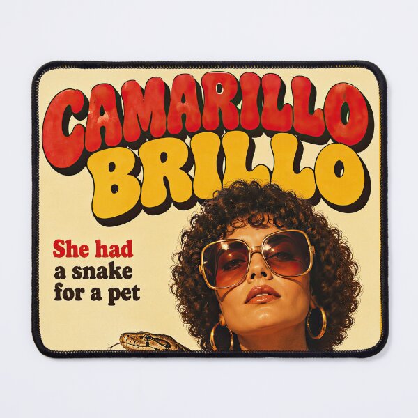 Item preview, Camarillo Brillo – Retro 70s Vintage California Art designed and sold by obstinator.