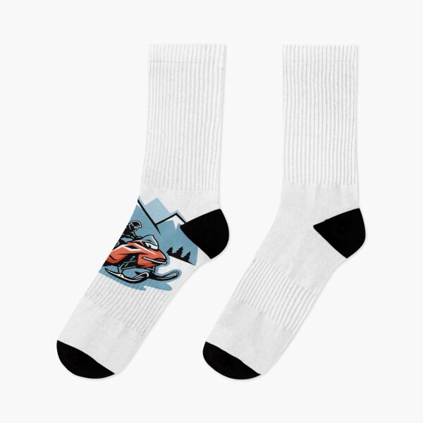 Item preview, Snowmobile Speed Through Snowy Peaks designed and sold by NiftyWrx.