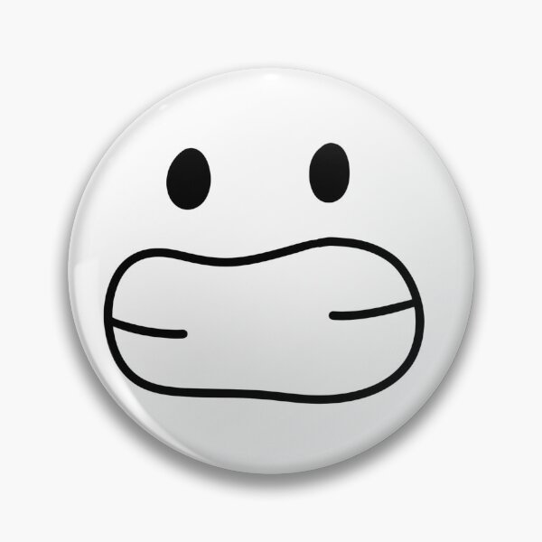 Item preview, Cute Awkward Grimace Face Clenched Teeth Cartoon Doodle Graphic designed and sold by somimalikkk.
