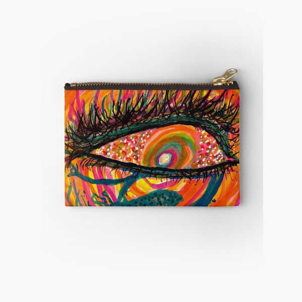Item preview, Hand-Drawn Spiritual Eye + Squid Painting: Halloween Vibes/Rainbow designed and sold by OtherworldlyIdeas.