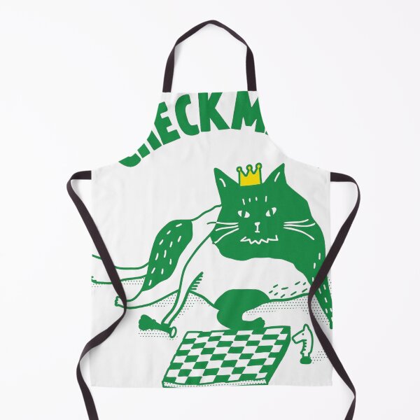 Item preview, Checkmate Funny Chess Cat Illustration designed and sold by RachaelBreen.