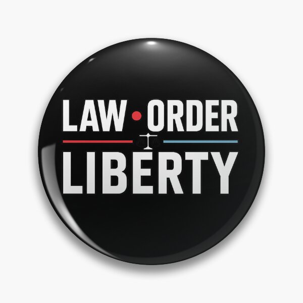 Item preview, Law Order Liberty Political Design designed and sold by Ideology-Ink.