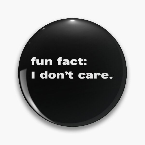 Item preview, fun fact I don't care designed and sold by lexthelord.