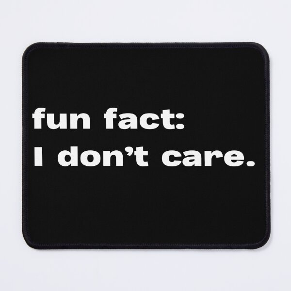 Item preview, fun fact I don't care designed and sold by lexthelord.