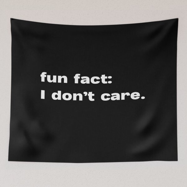Item preview, fun fact I don't care designed and sold by lexthelord.