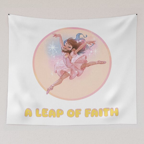 Item preview, A Leap of Faith To Be Who You Are designed and sold by JesusQueer.