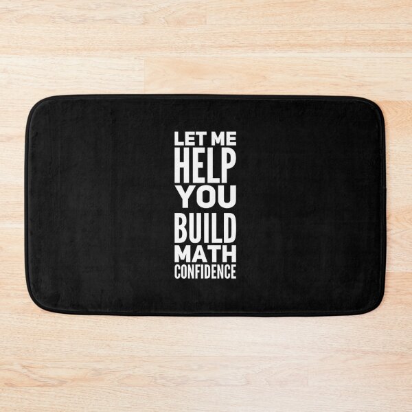 Item preview, Let Me Help You Build Math Confidence designed and sold by DIRTYDUNNZ.