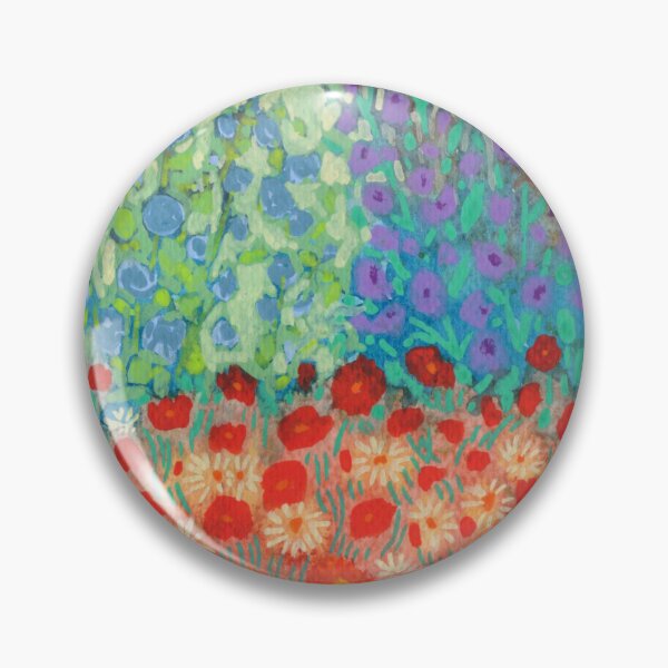 Item preview, Mixed Media Field of Flowers designed and sold by studiomannikko.