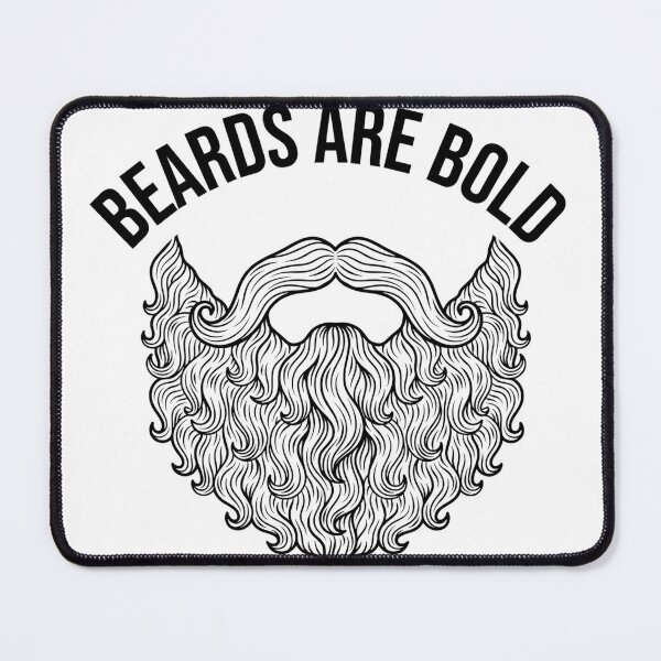 Item preview, Bold Beards Textured Design designed and sold by NiftyWrx.