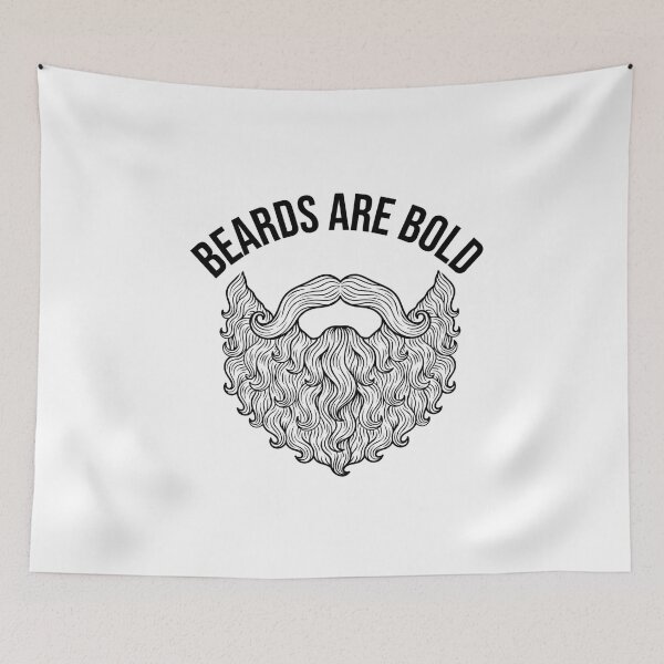Item preview, Bold Beards Textured Design designed and sold by NiftyWrx.