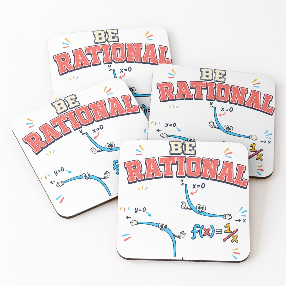 Item preview, Coasters (Set of 4) designed and sold by ForestaMath.