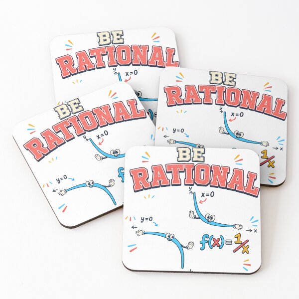 Item preview, Be Rational  designed and sold by ForestaMath.