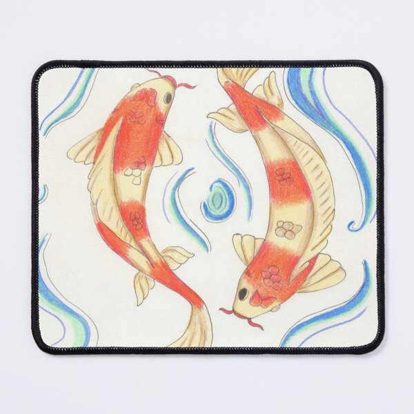 Item preview, Hand Drawn Koi Fish designed and sold by MyCuriousMagpie.