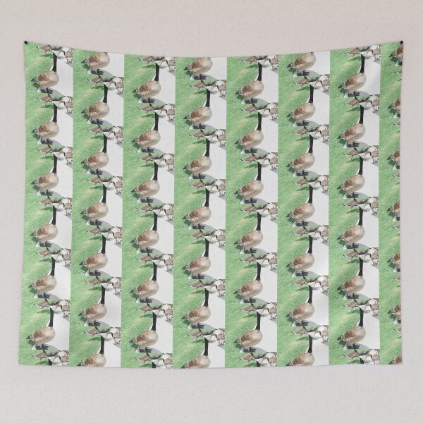 Item preview, Canada Geese Colored Pencil Art Print designed and sold by KaleChub.