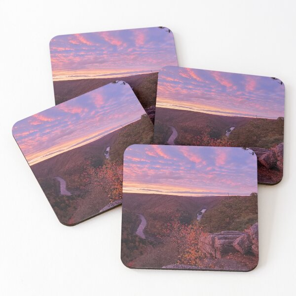 Item preview, Vibrant Sunset at Tank Hollow State Park designed and sold by KelKaZay.