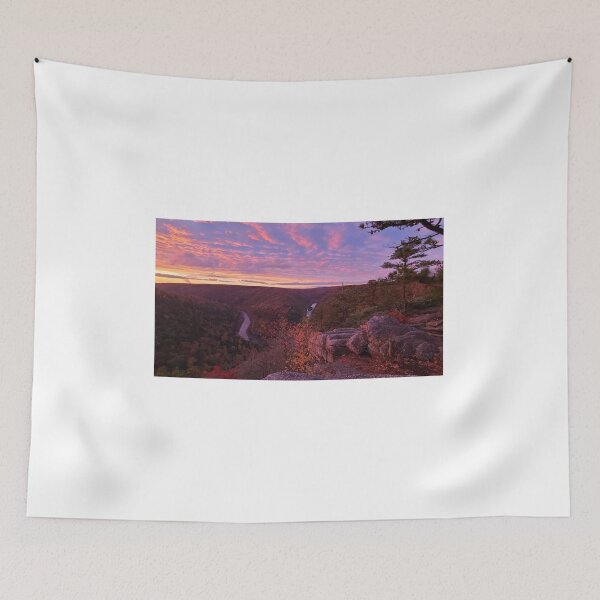 Item preview, Vibrant Sunset at Tank Hollow State Park designed and sold by KelKaZay.